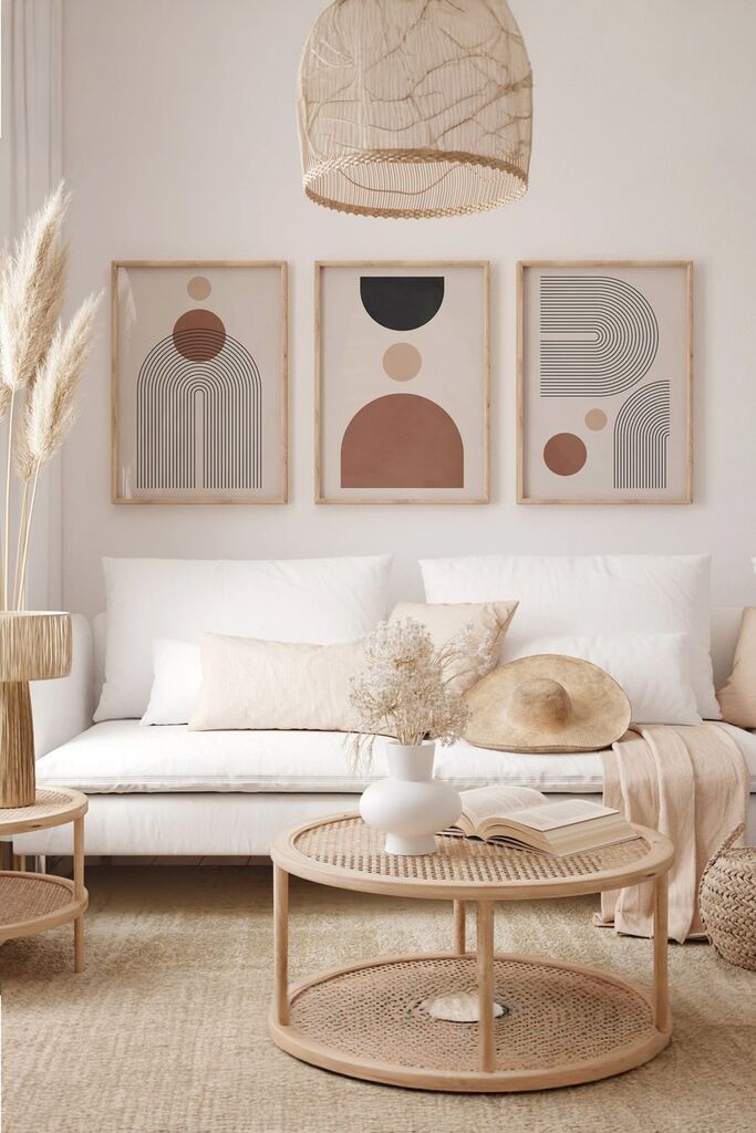 Слика Wallity 3Dartsoho48, 3 дела, 33 x 48 см