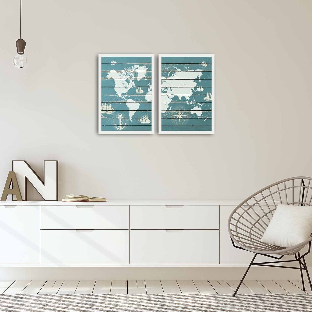 Wallity слика 2PBCT-06, 2 дела, 72 x 50 см