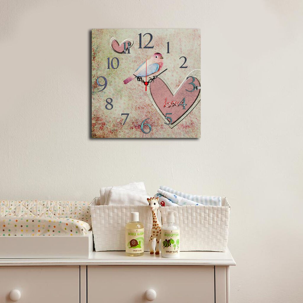 Wallity dzиден часовник Msk-06, 40x40 см