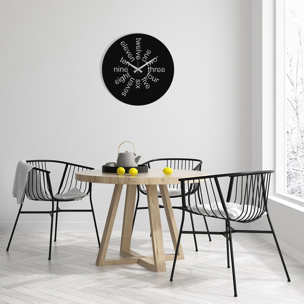 Wallity dzиден часовник Хати, 48x48 см