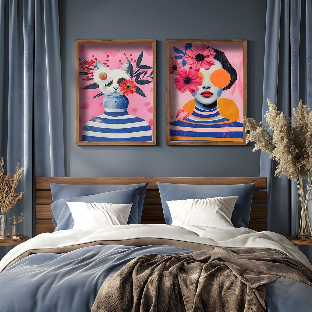 Wallity слика GE256, 2 дела, 35 x 47 см