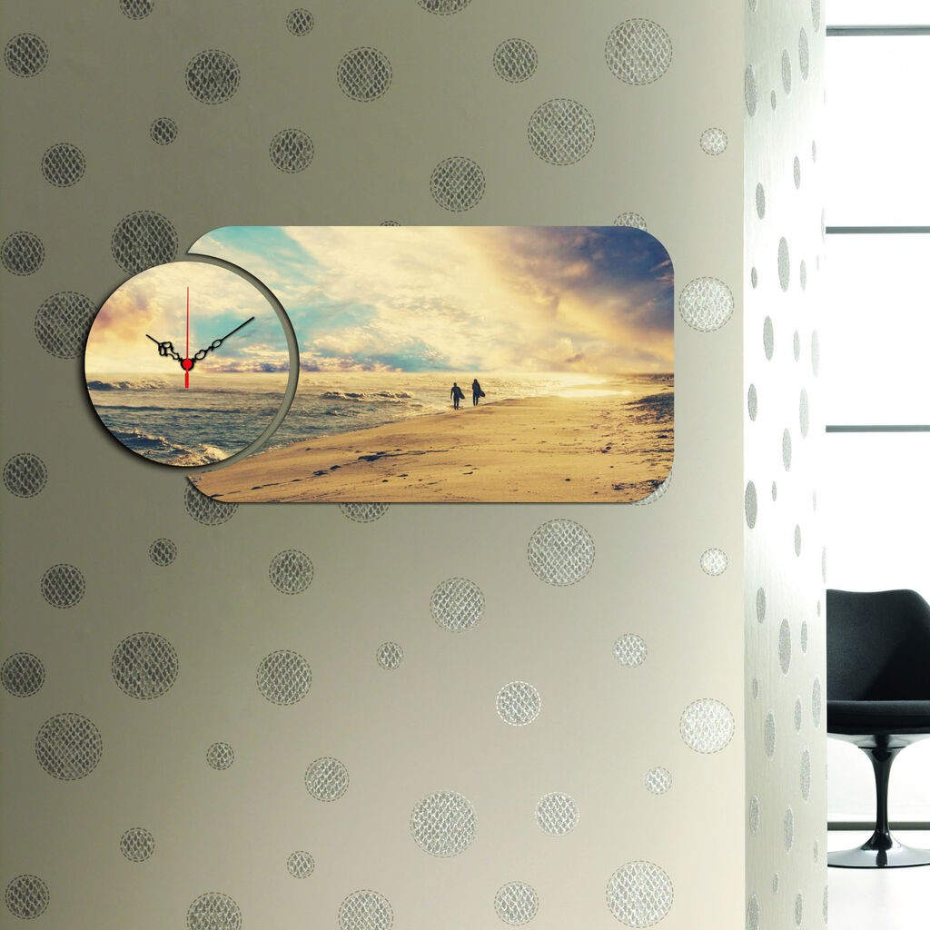 Wallity dzиден часовник YMS-49, 68x32 см, 2 дела