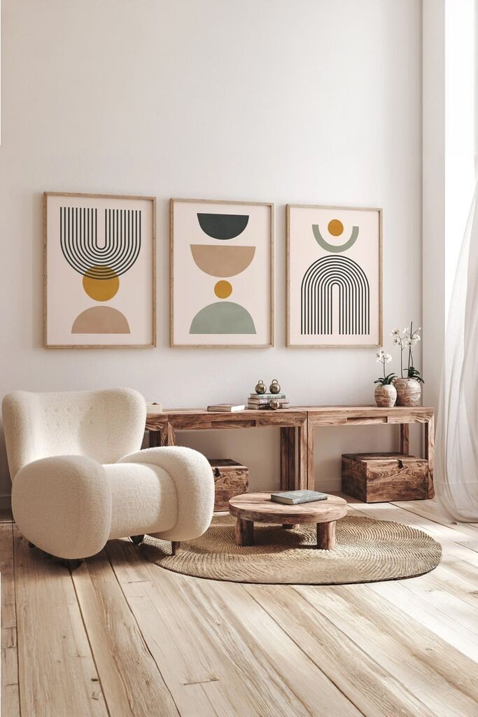 Слика Wallity 3Dartsoho86, 3 дела, 33 x 48 см