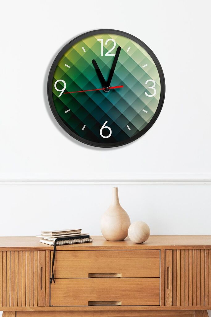 Dzиден часовник Wallity Artavessa3D clock12, 36x36x1 см