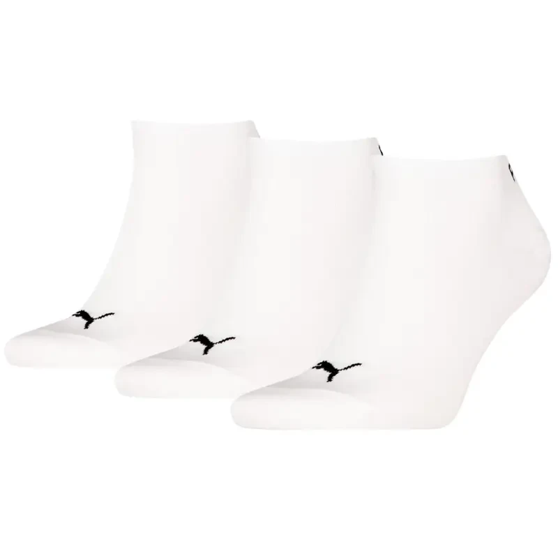 Puma Машки Чорапи Sneaker Plain 3P, 3 пара, бели