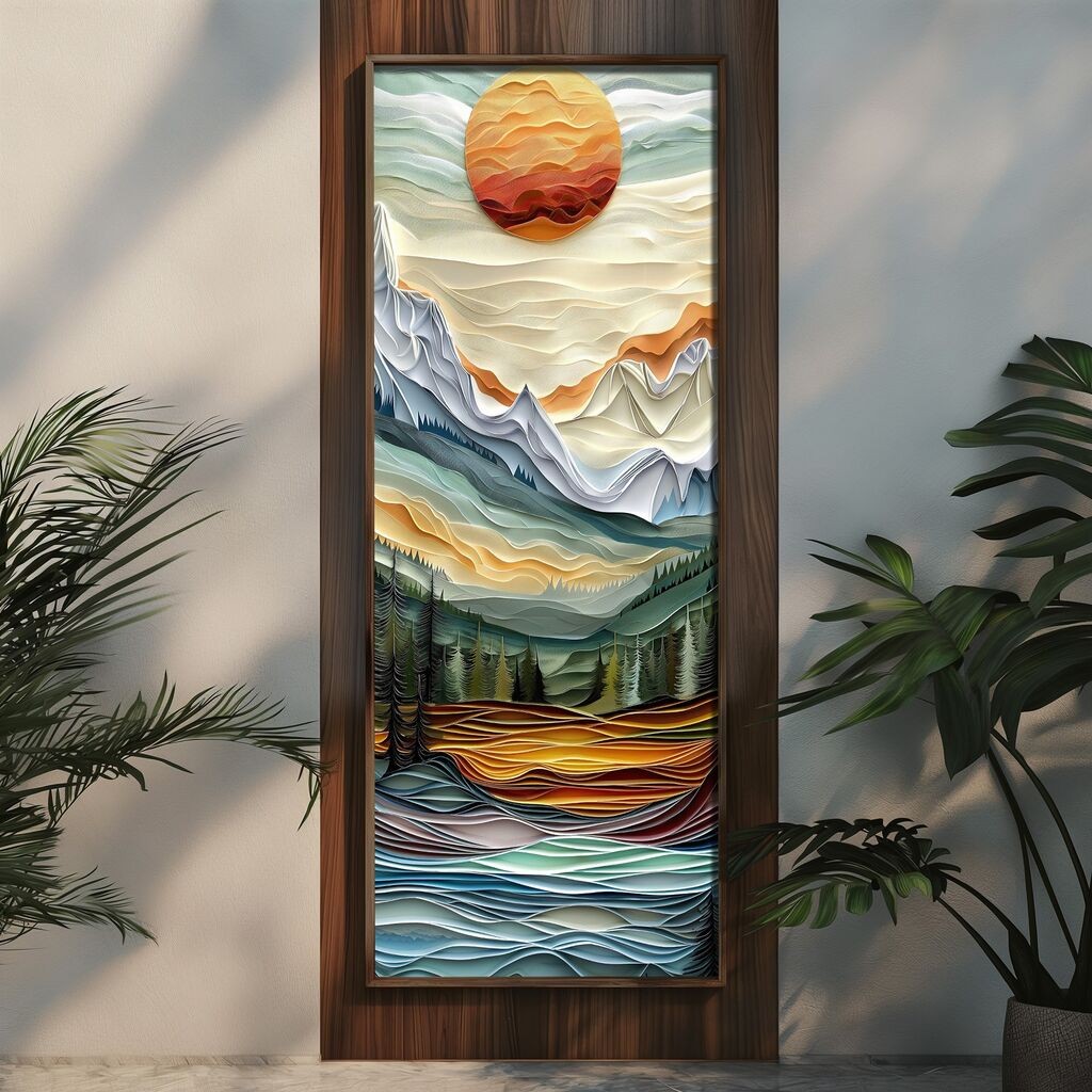 Слика Wallity LONG001-S/120-40, 40 x 120 см