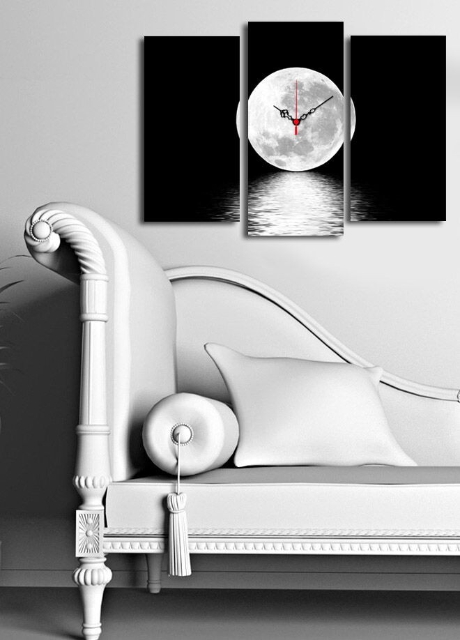 Wallity dzиден часовник 3PATCS-17, 66x45 см, 3 дела