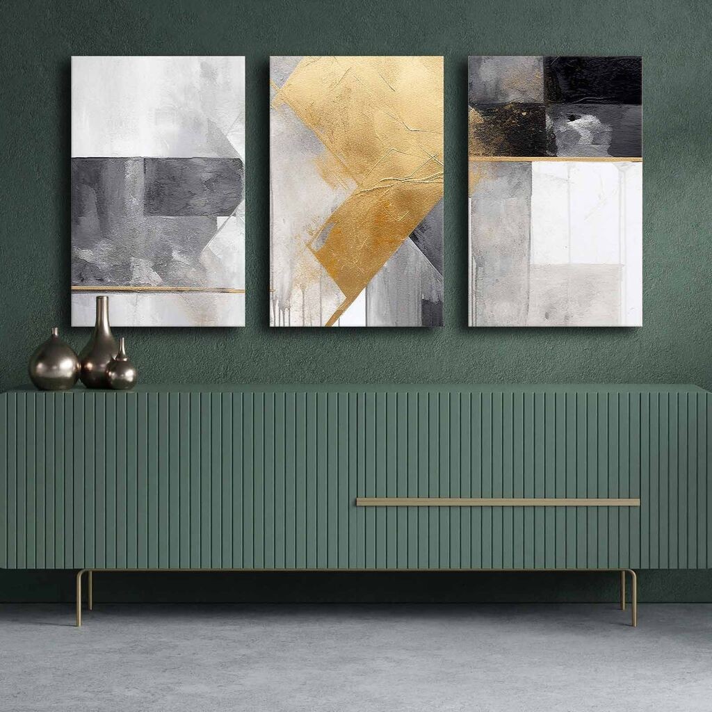 Слика Wallity 3P4570GSC-020, 145 x 70 см, 3 дела