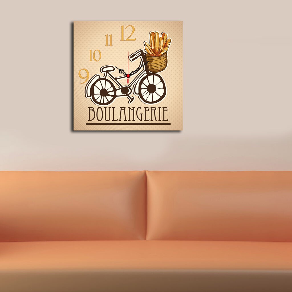 Wallity dzиден часовник Msk-15, 40x40 см