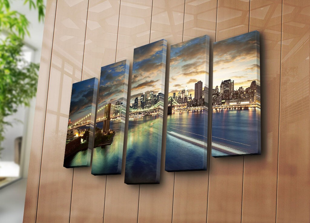 Wallity слика 5PATK-25, 70 x 105 см, 5 дела