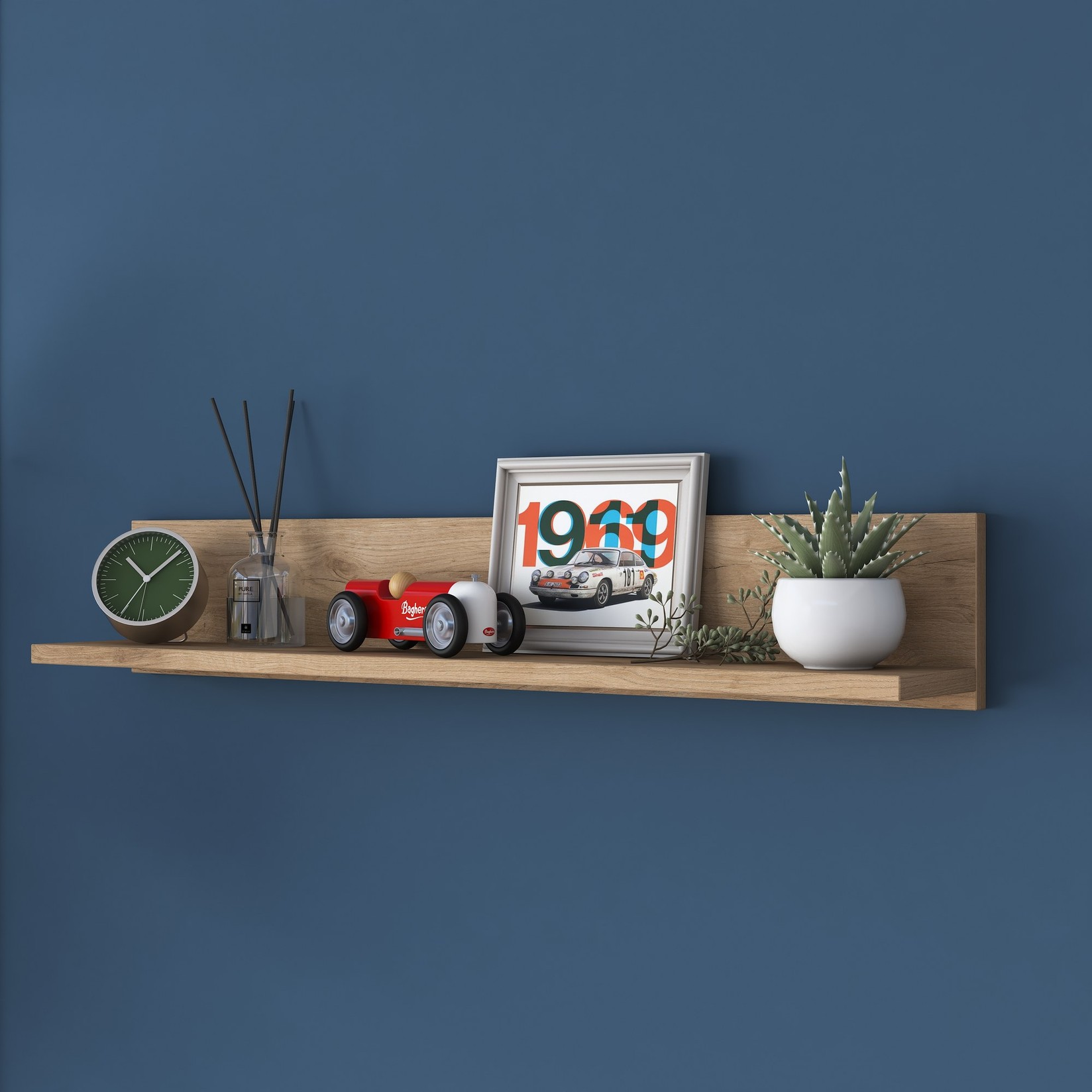 Dzидна полица Hanah Home од орев