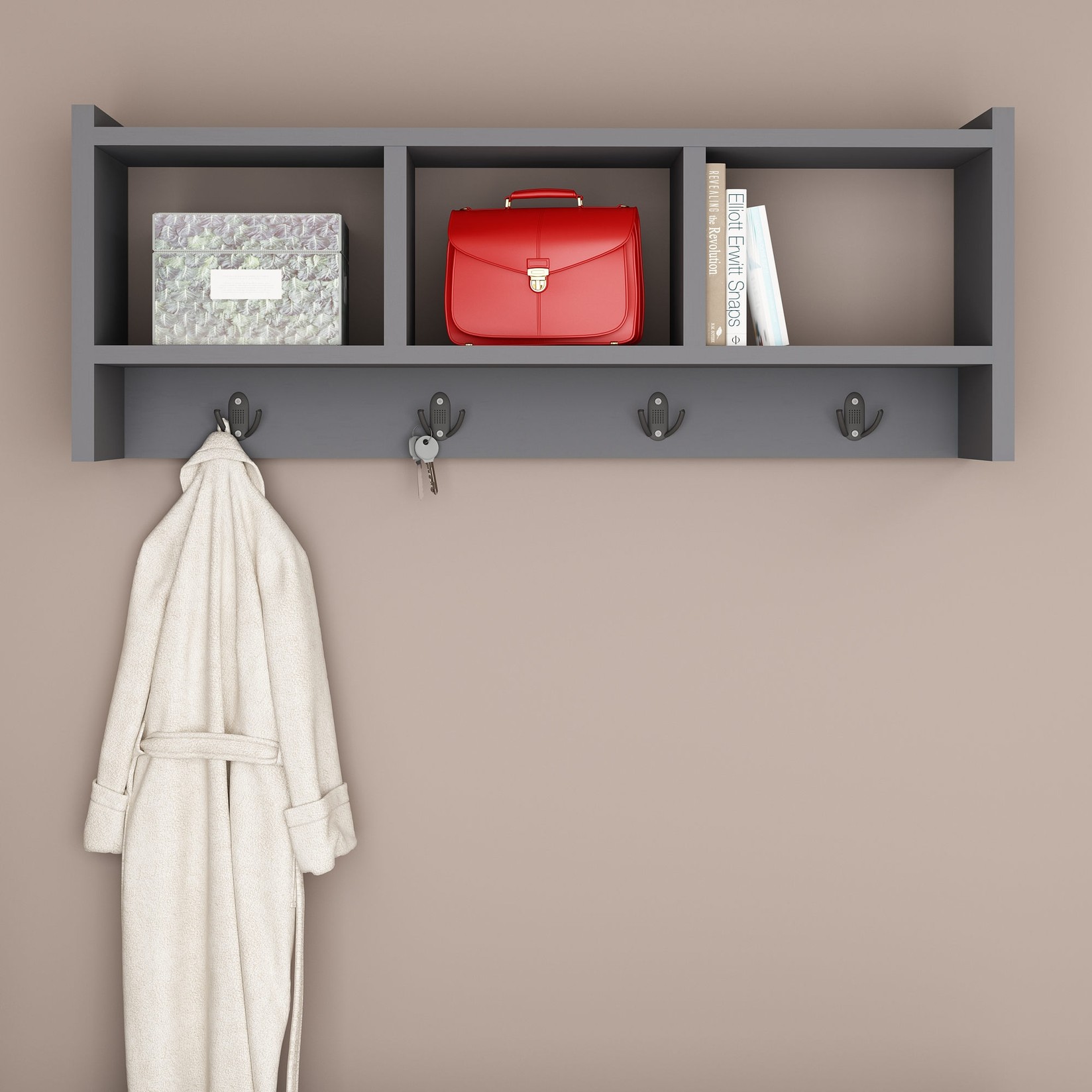 Dzидна светилка Hanah Home Антрацит