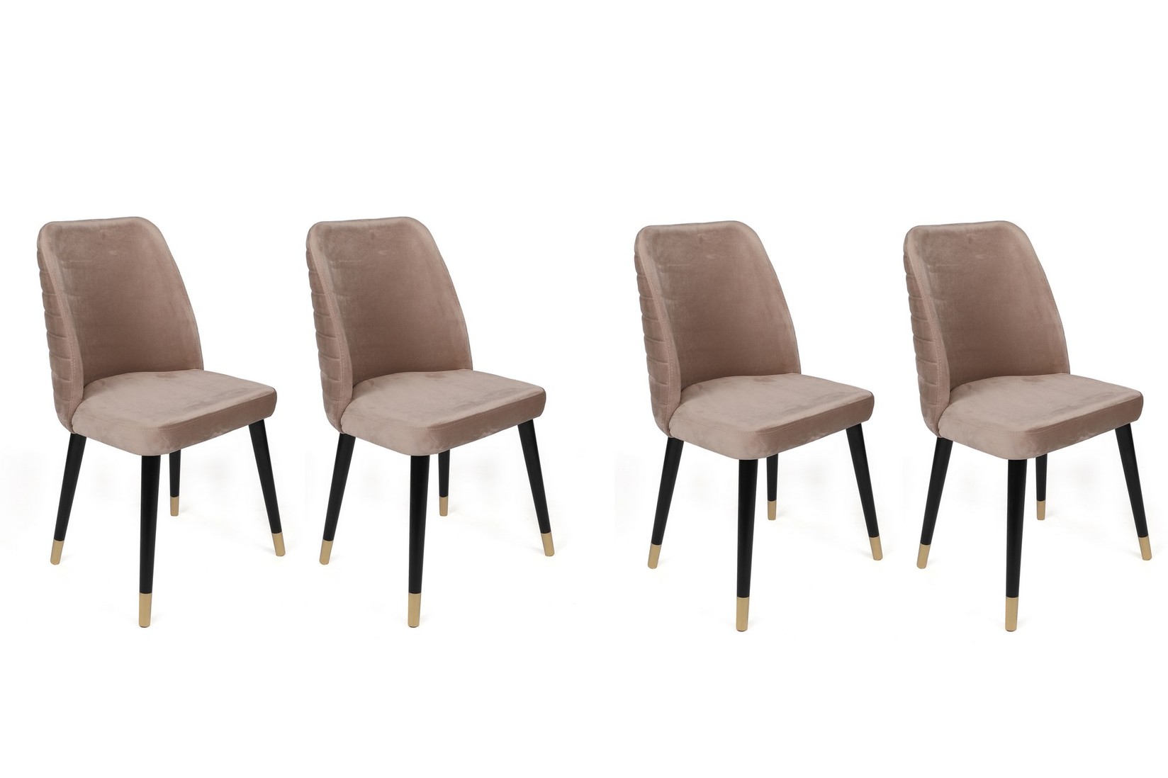 Комплет од 4 трпезариски столчиња Hanah Home Hugo Colorful