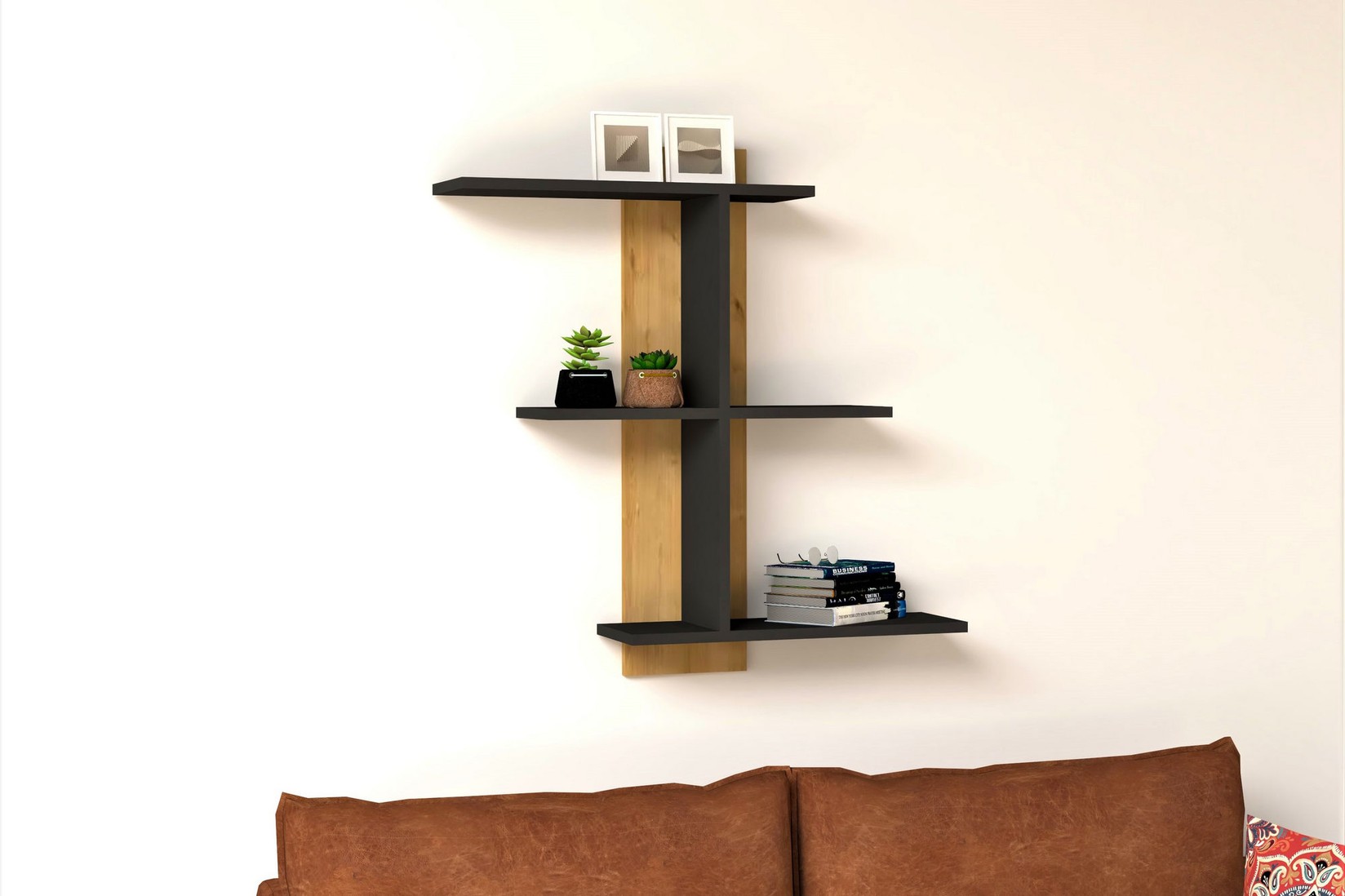 Dzидна полица од даб во Ханах Хоум