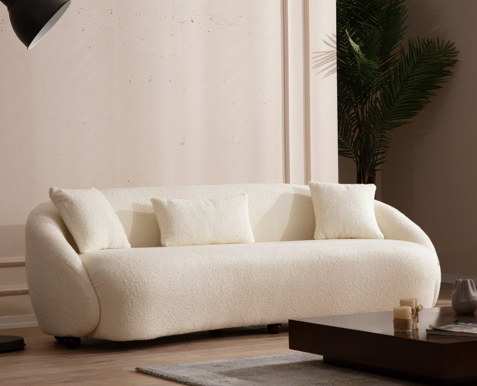 Atelier del Sofa Trosed Napoli 230x75x94cm Крем