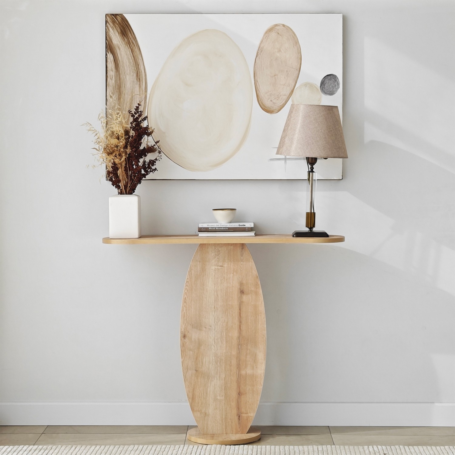 Полица Hanah Home Ellittica, црна