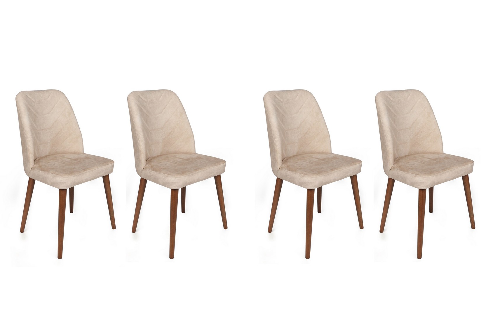 Стол Hanah Home Dallas 527 V4, 4 парчиња, сива