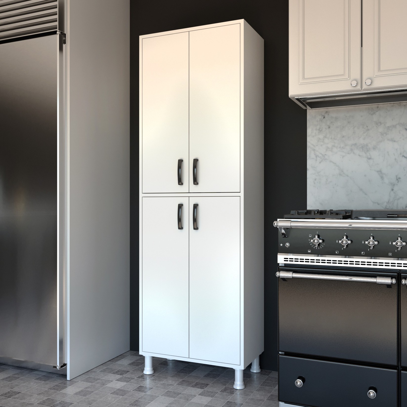 Комода Hanah Home 62,6x191x35,8 см бела