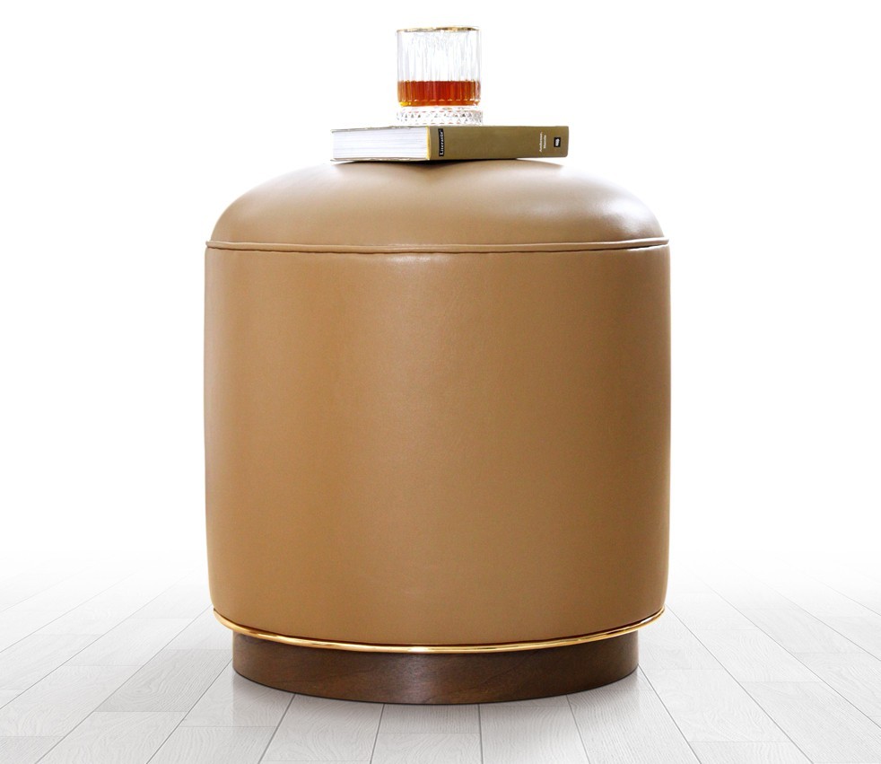 Столче „Ателје дел Софа" 43 см Антрацит