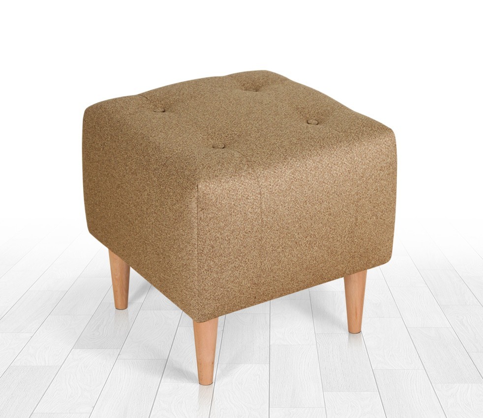 Столче за софа Atelier del 43x43x43 см, кафеаво