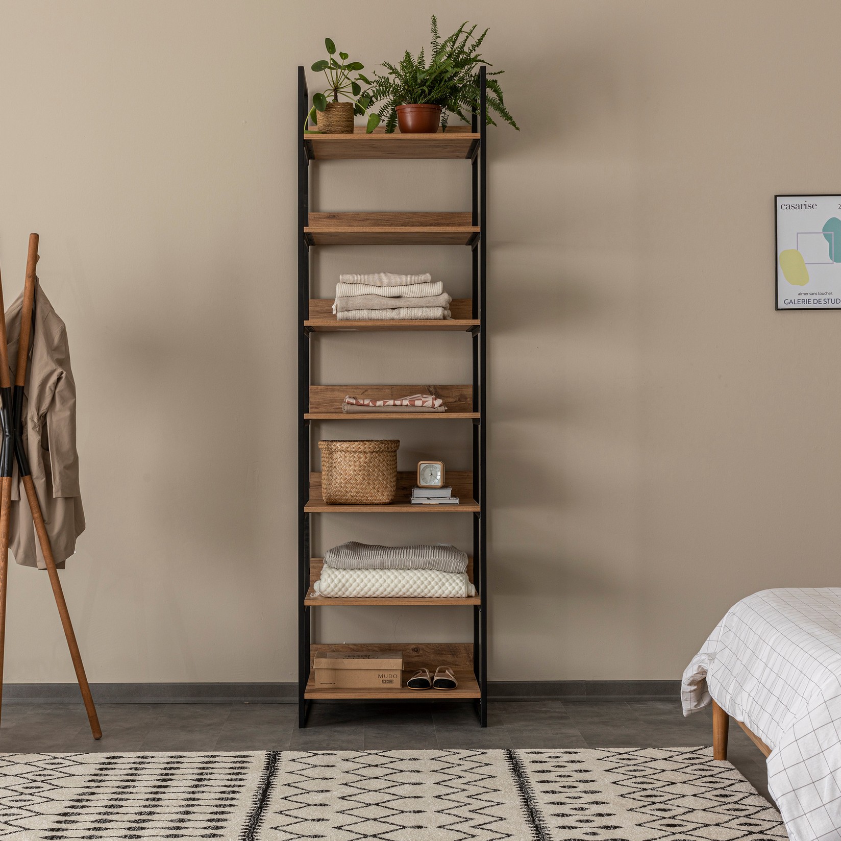 Гардеробер Hanah Home Dynamic 64x225x52cm Беж боја