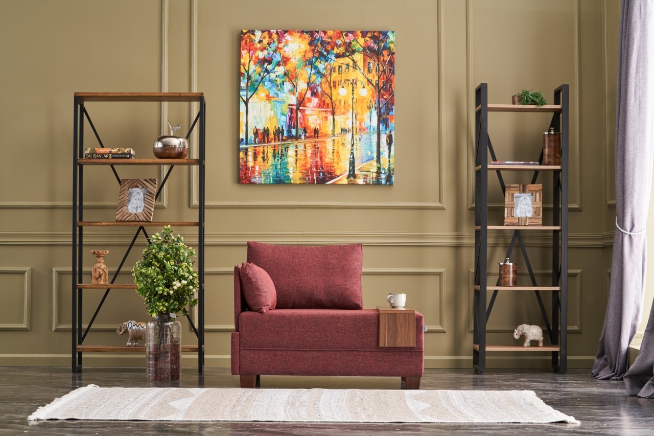 Фотелја „Ателје дел Софа" 100x80x75см Антрацит