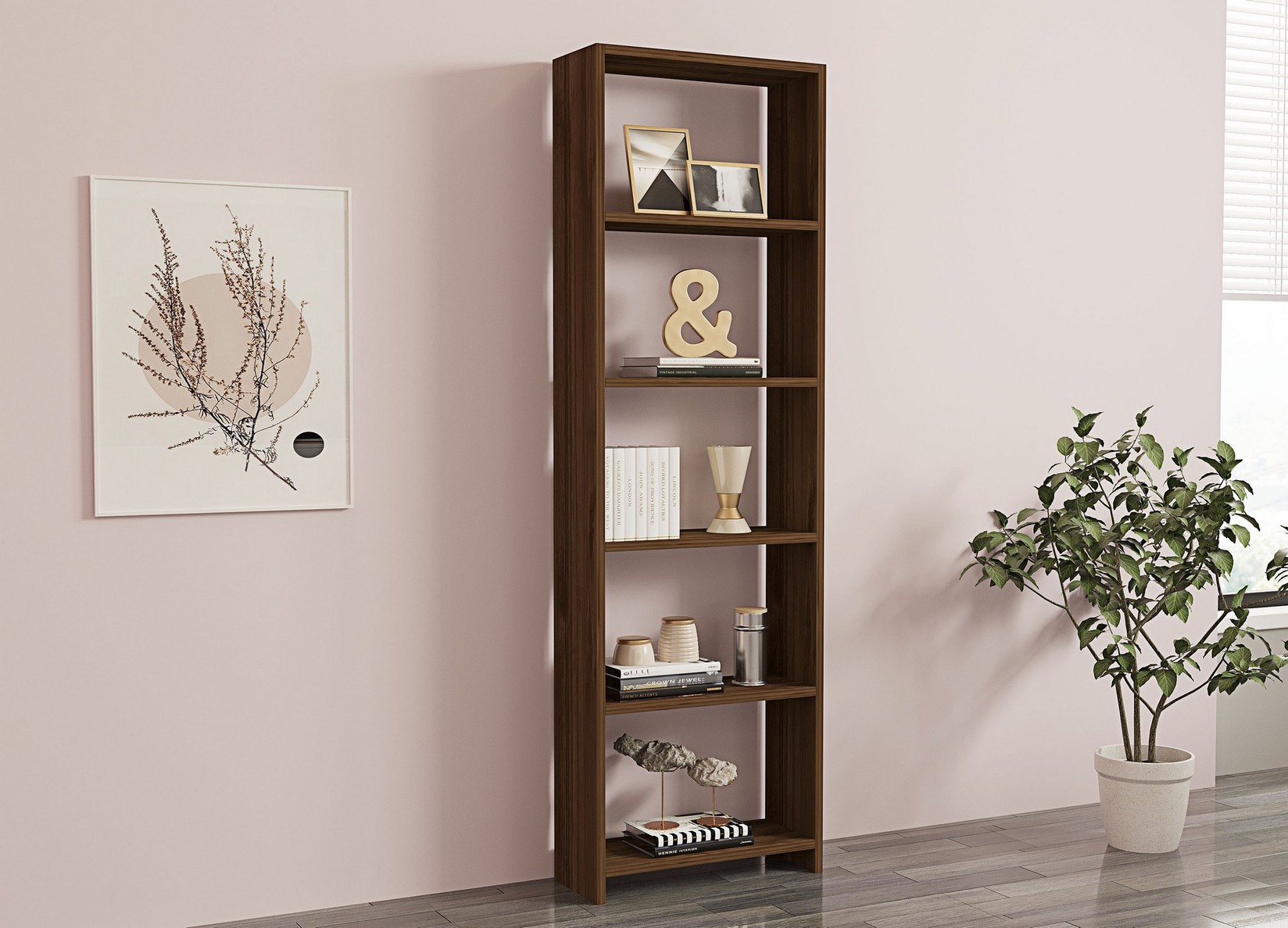 Нова полица за домот „Ханах Хоум", бела