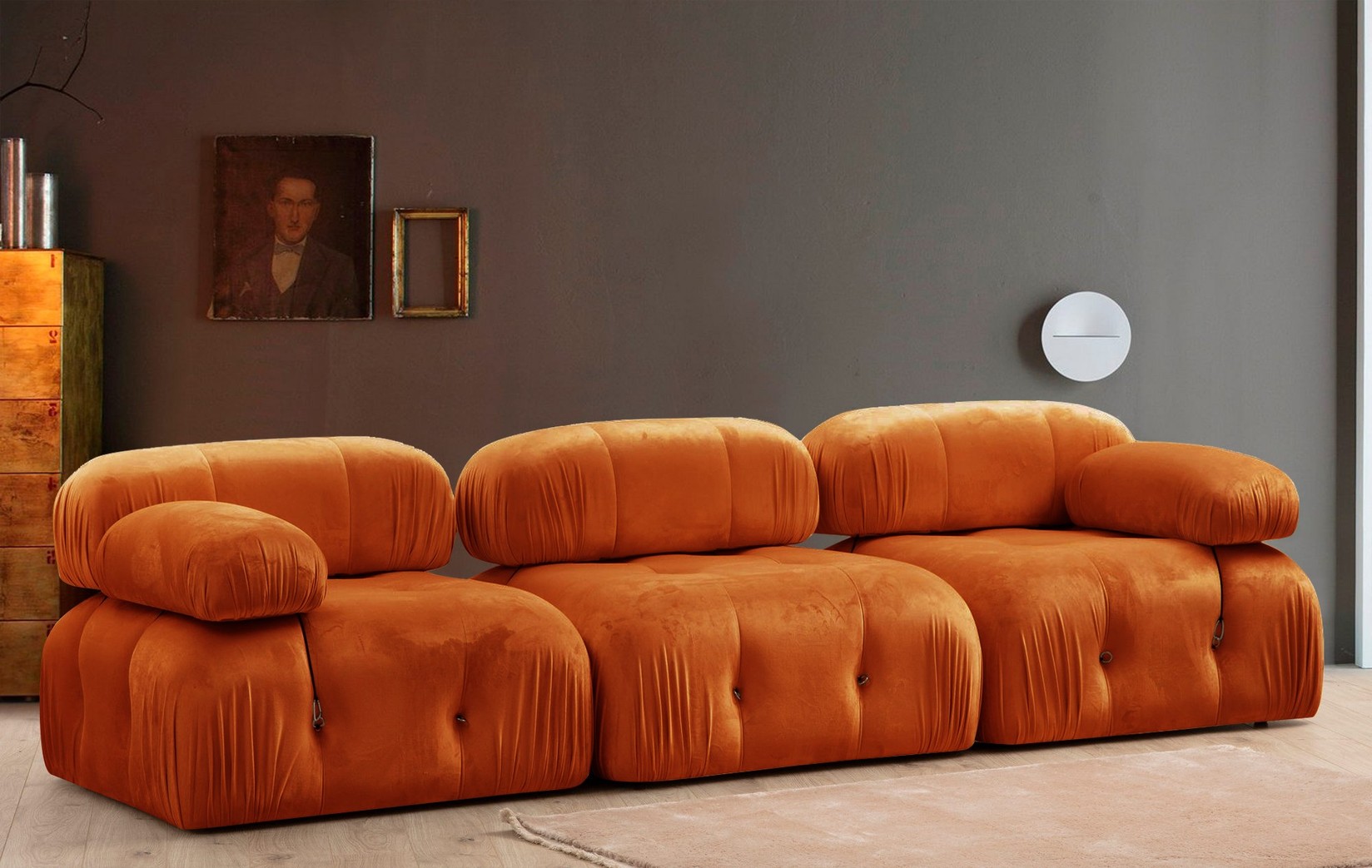 Atelier del Sofa L1 O1 1R Меурчеста софа, 3 седишта