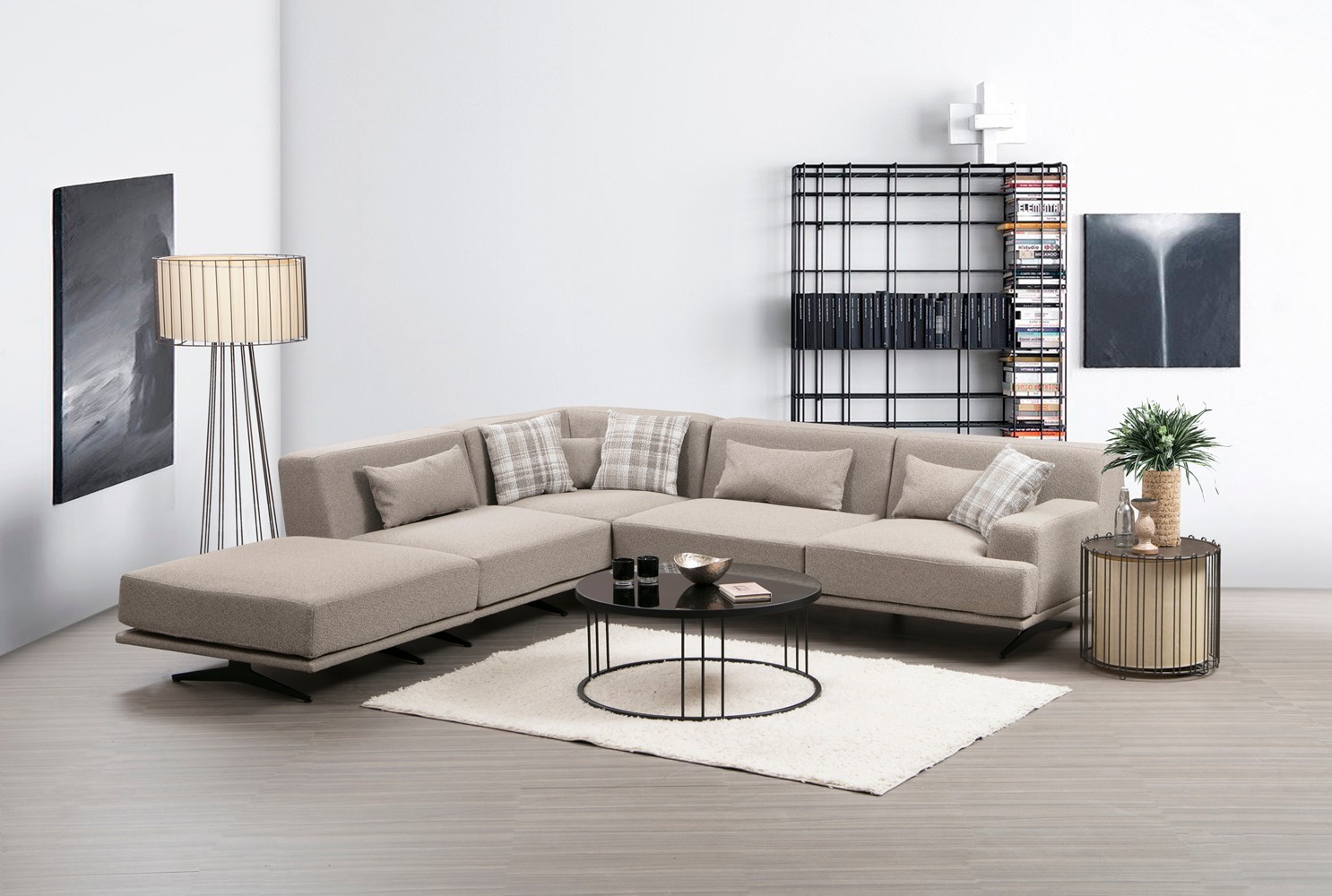 Аголна софа Atelier del Sofa Bentley Beige