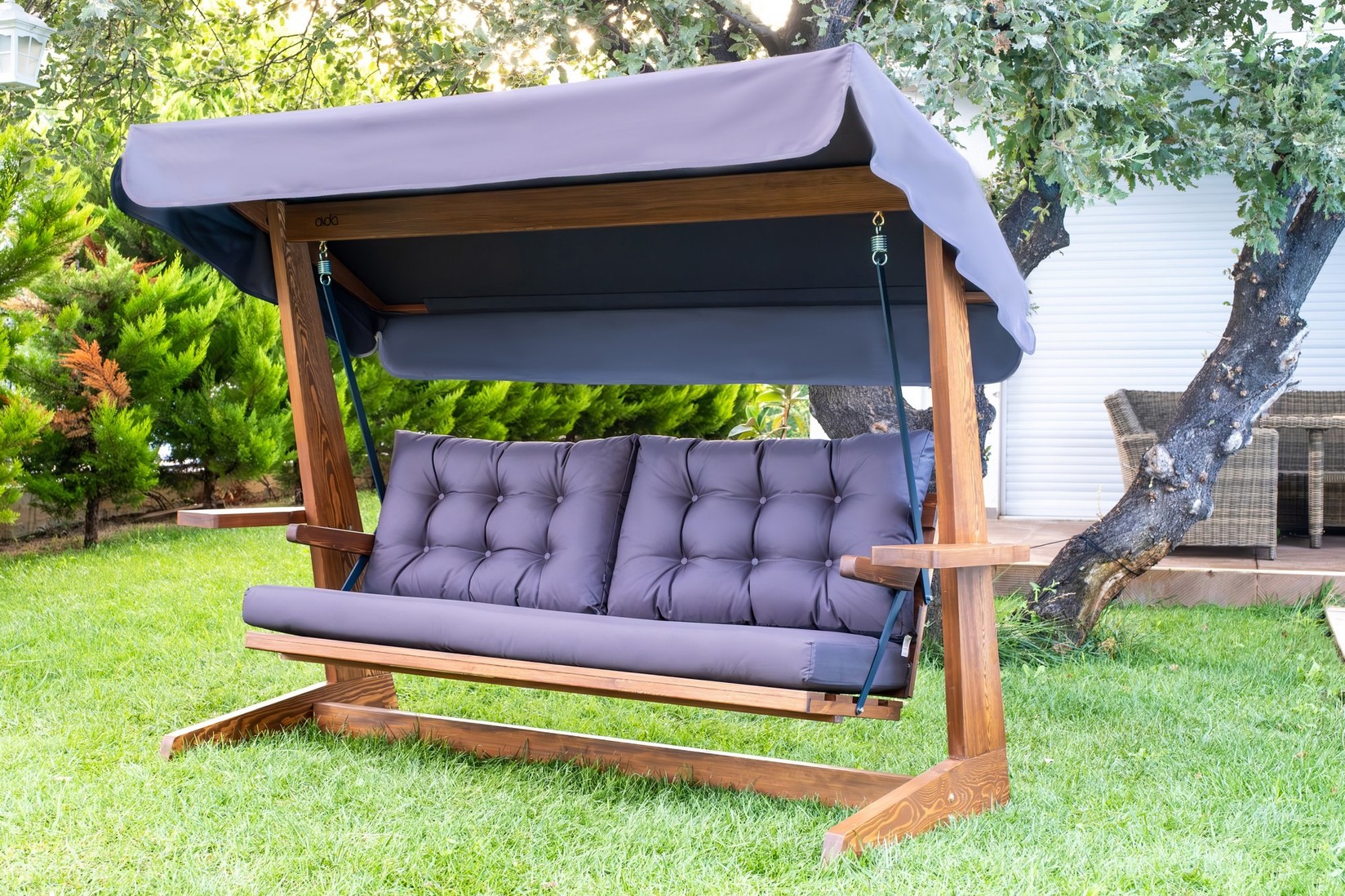 Лулашка за градина Hanah Home Viva 2400 237x175x100cm Антрацит