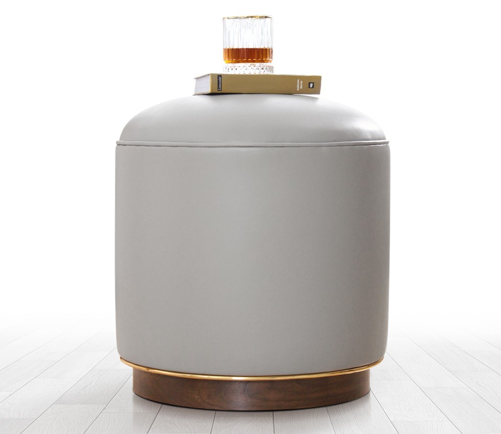 Столче „Ателје дел Софа" 43 см Антрацит