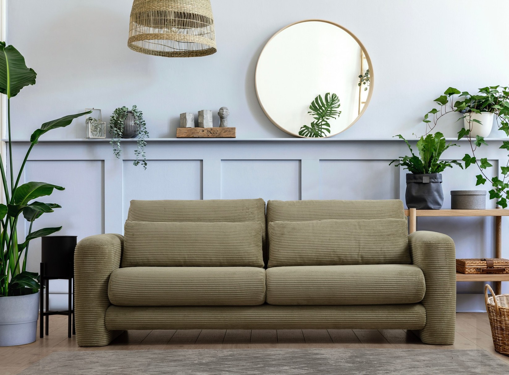 Atelier del Sofa Trosed Lily 97x73x215cm Крем