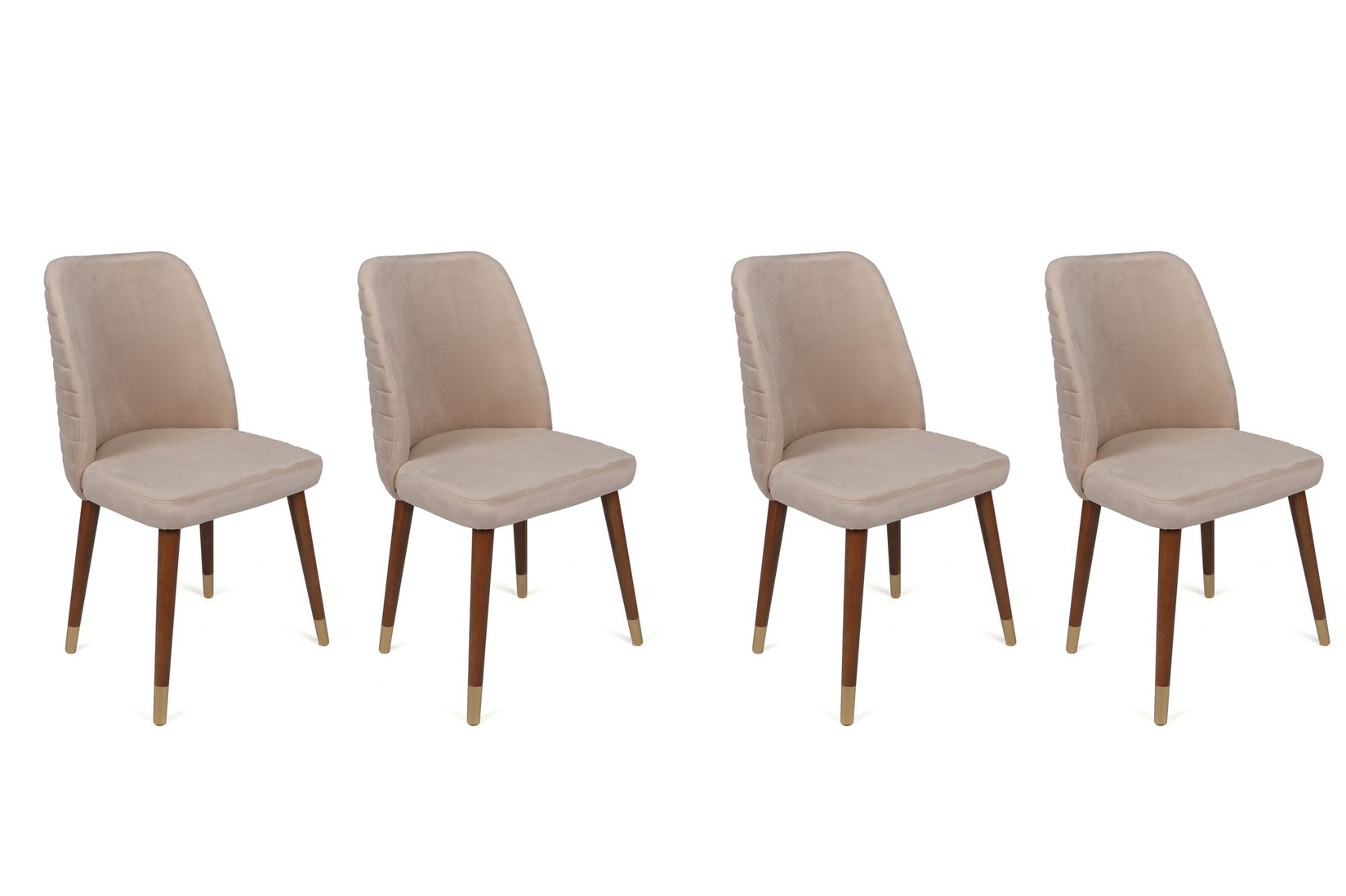 Комплет од 4 трпезариски столчиња Hanah Home Hugo Colorful