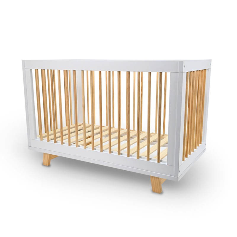 LOCO CROCO Дрвен Кревет Dream Oasis Бел