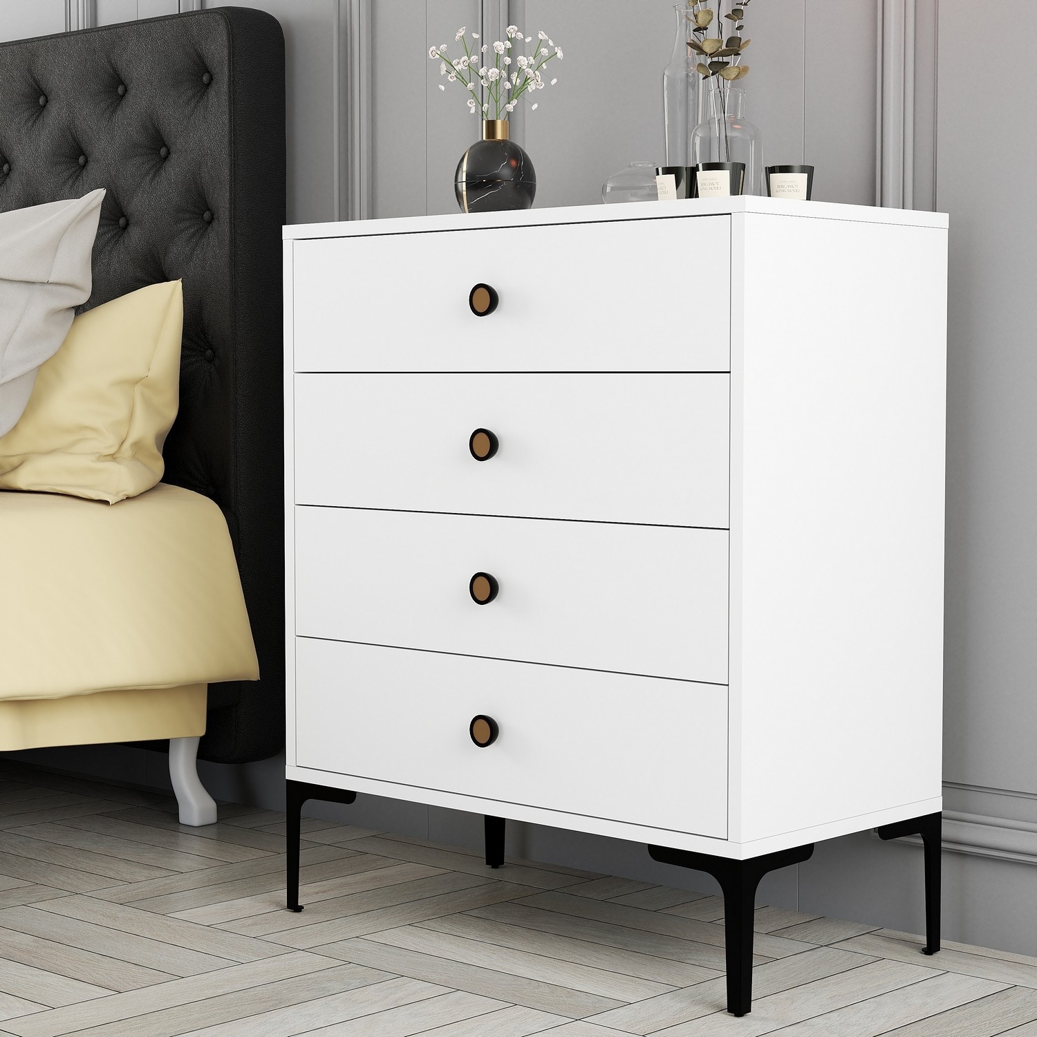 Комода Hanah Home Lisbon 536 76x90,7x40cm Орев