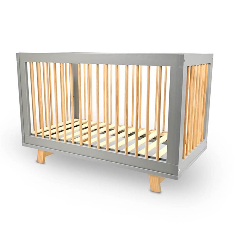 LOCO CROCO Дрвен Кревет Dream Oasis Сив