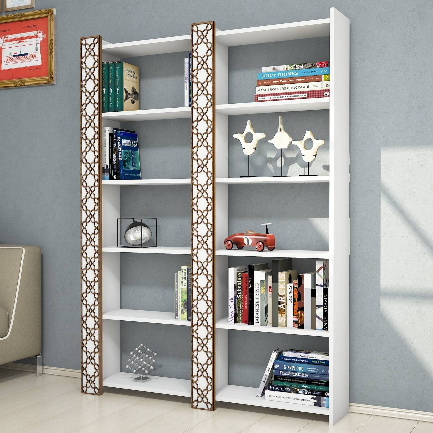 Полица Hanah Home 124x170x24.2cm орев