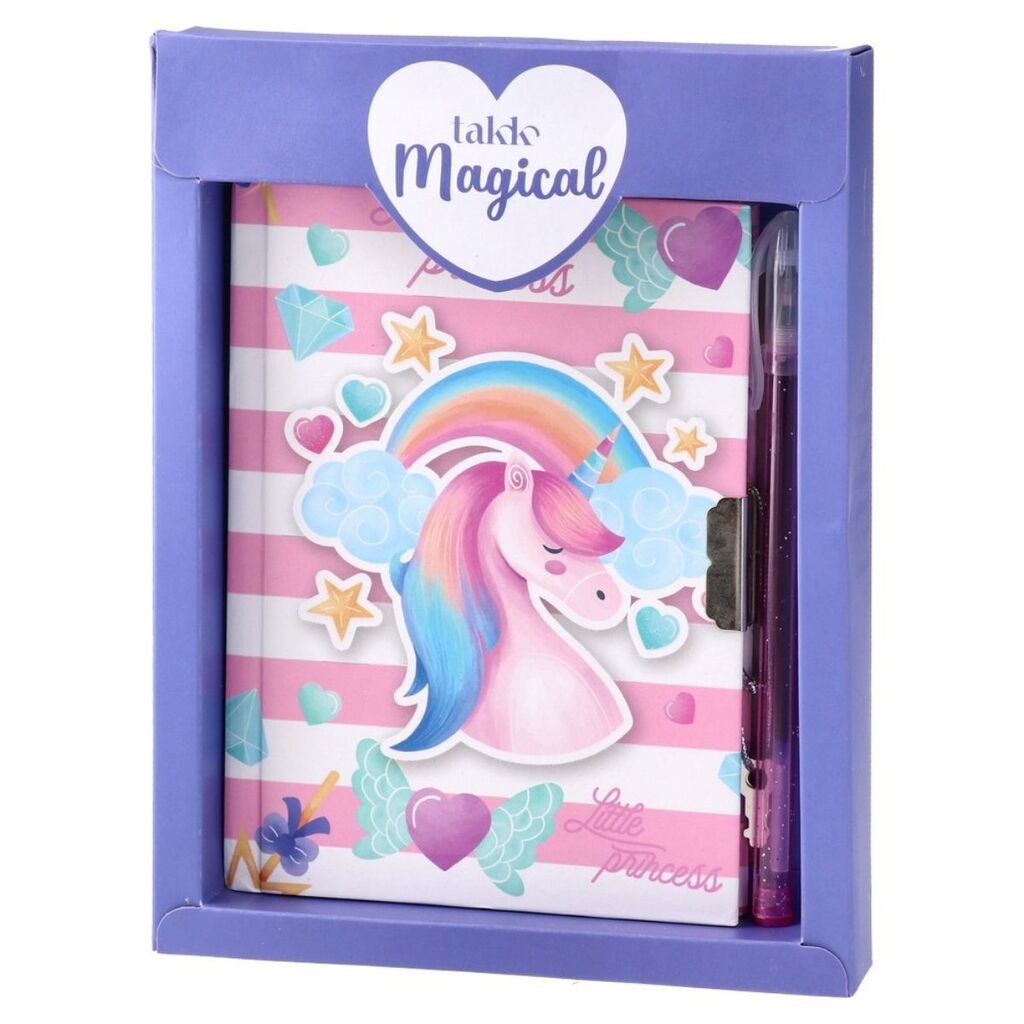 Дневник на еднорог со клуч