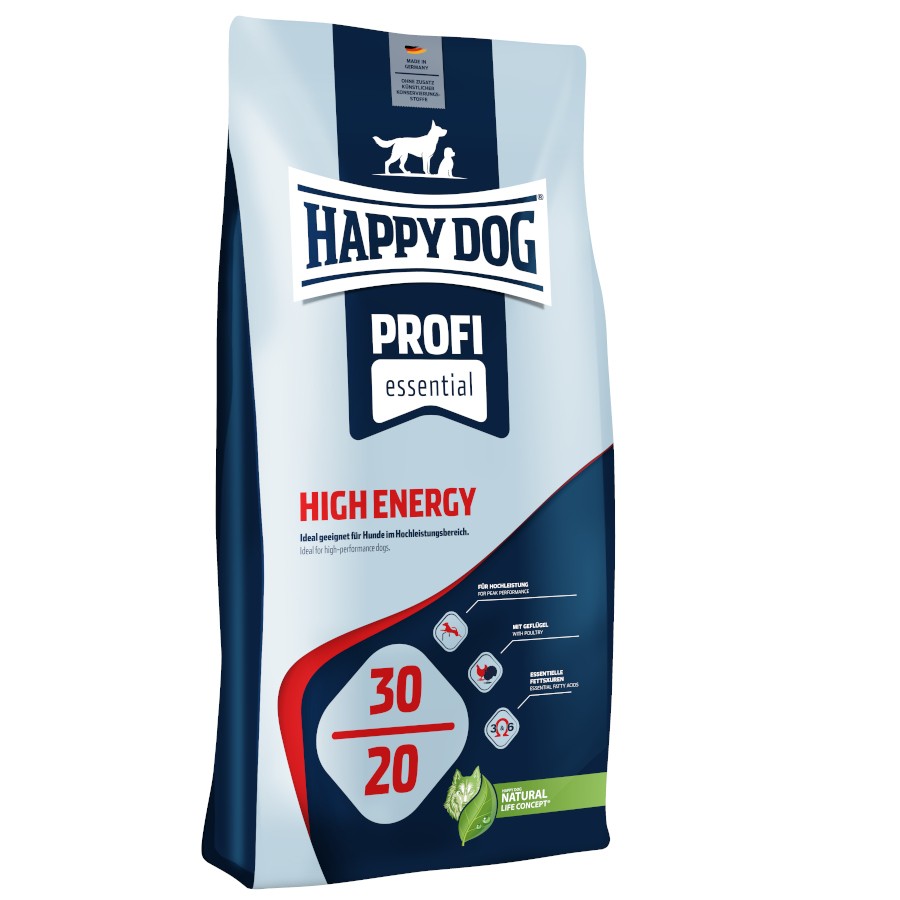 HAPPY DOG Сува храна за кучиња  Profi Line 30/20 High Energy 20кг.