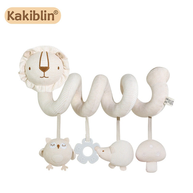 KAKIBLIN Висечка Спирална Играчка од Органски Памук за Бебе
