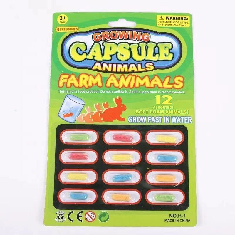 Комплет 12 Капсули кои Растат - Животни на Фарма