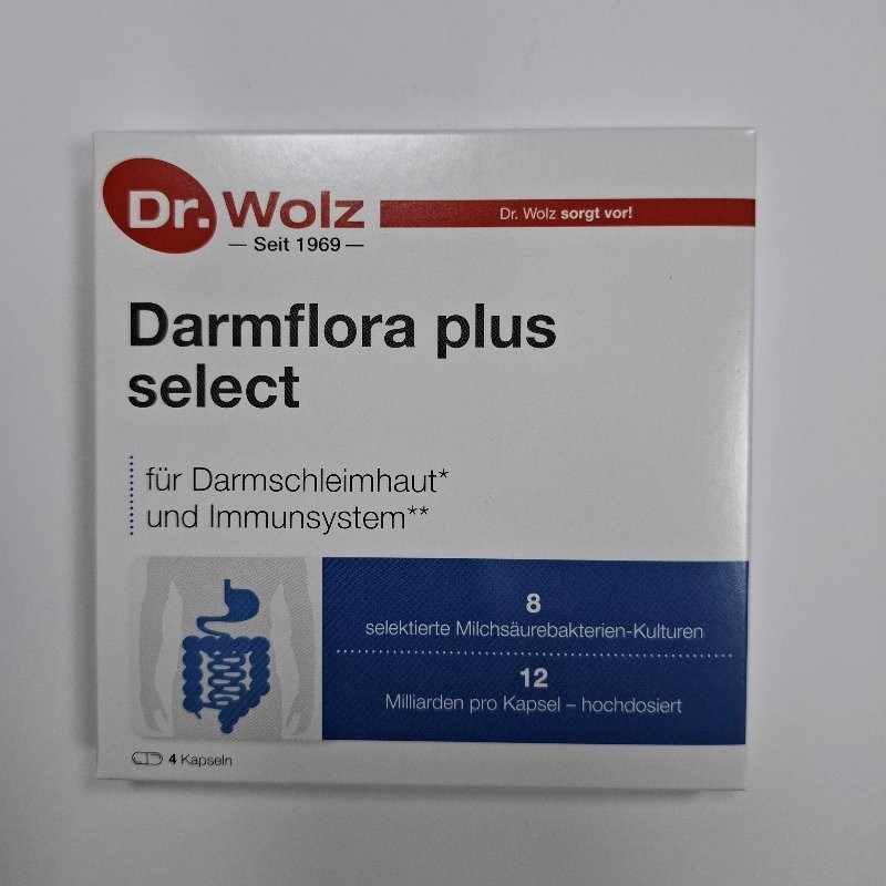 DR. WOLZ Пробиотик Дармфлора 4 капсули