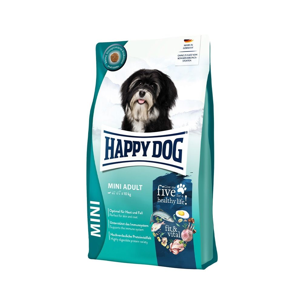 HAPPY DOG Сува храна за кучиња  Mini Adult / Gluten Free 10кг