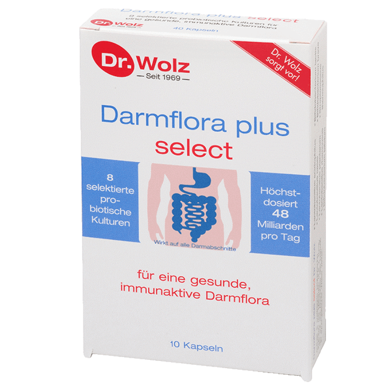DR. WOLZ Пробиотик Дармфлора 10 капсули