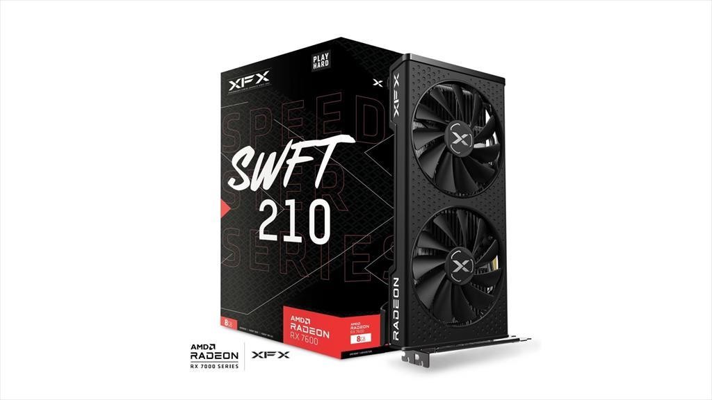 XFX Графичка Карта Xfx  Rx7600 Speedster Swft 210 Core Edition 8Gb Gddr6, Hdmi, 2Xdp, Rx-76Pswftfy