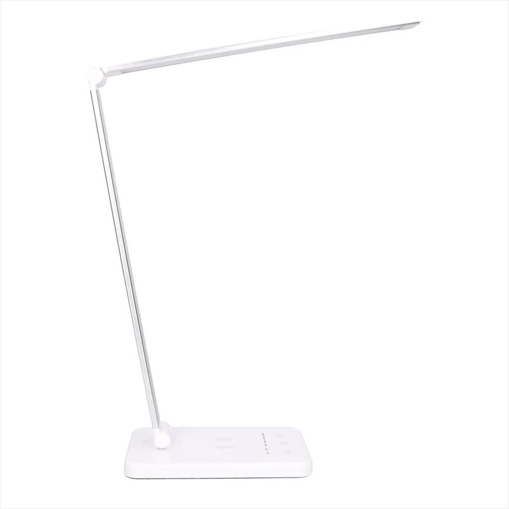 Extralink Лед Лампа Extralink Smart Life Desk Lamp (5 Light Profiles) Со Бежичен Полнач, Бела