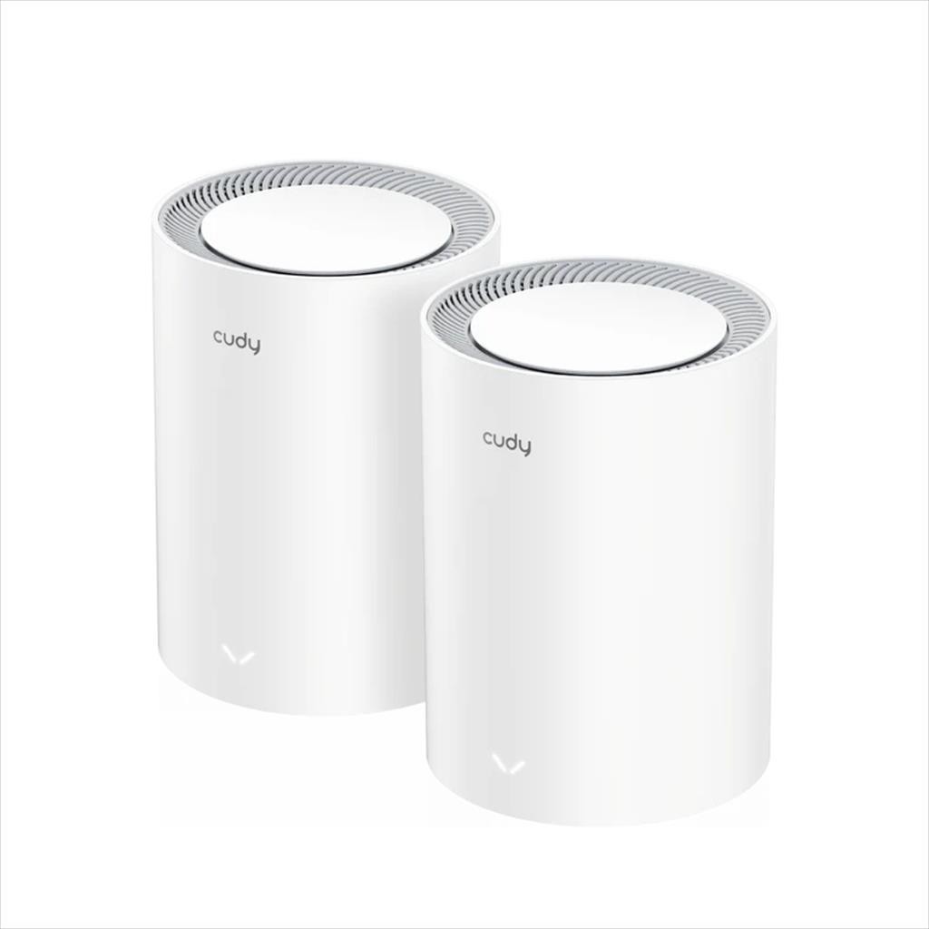 CUDY Безжичен Рутер Mesh System Ax3000 Dual Band, Cudy M30000 (2-Pack), 2.4/5 Ghz, 574 - 2402 Mbps,