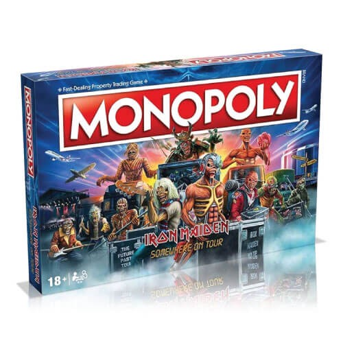 Hasbro Monopoly Iron Maiden Друштвена игра