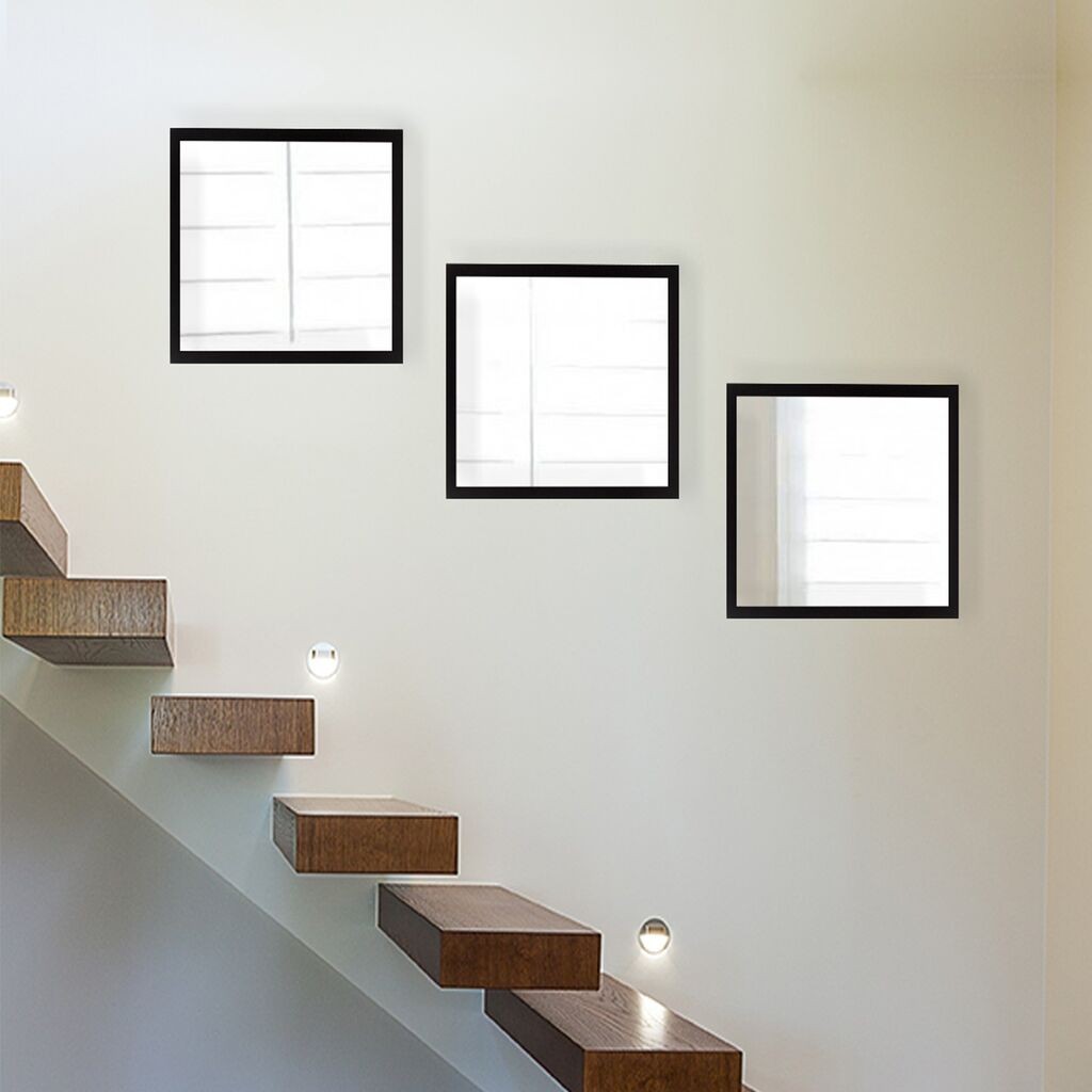 Комплет огледала за dzид SETAYNA_066, 24x24 см