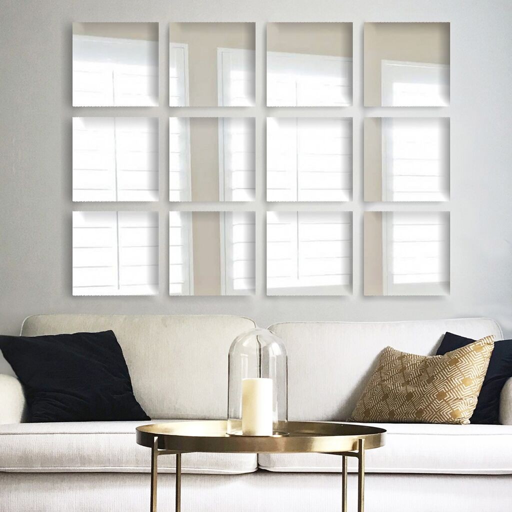 Комплет огледала за dzид SETAYNA_011, 20x20 см